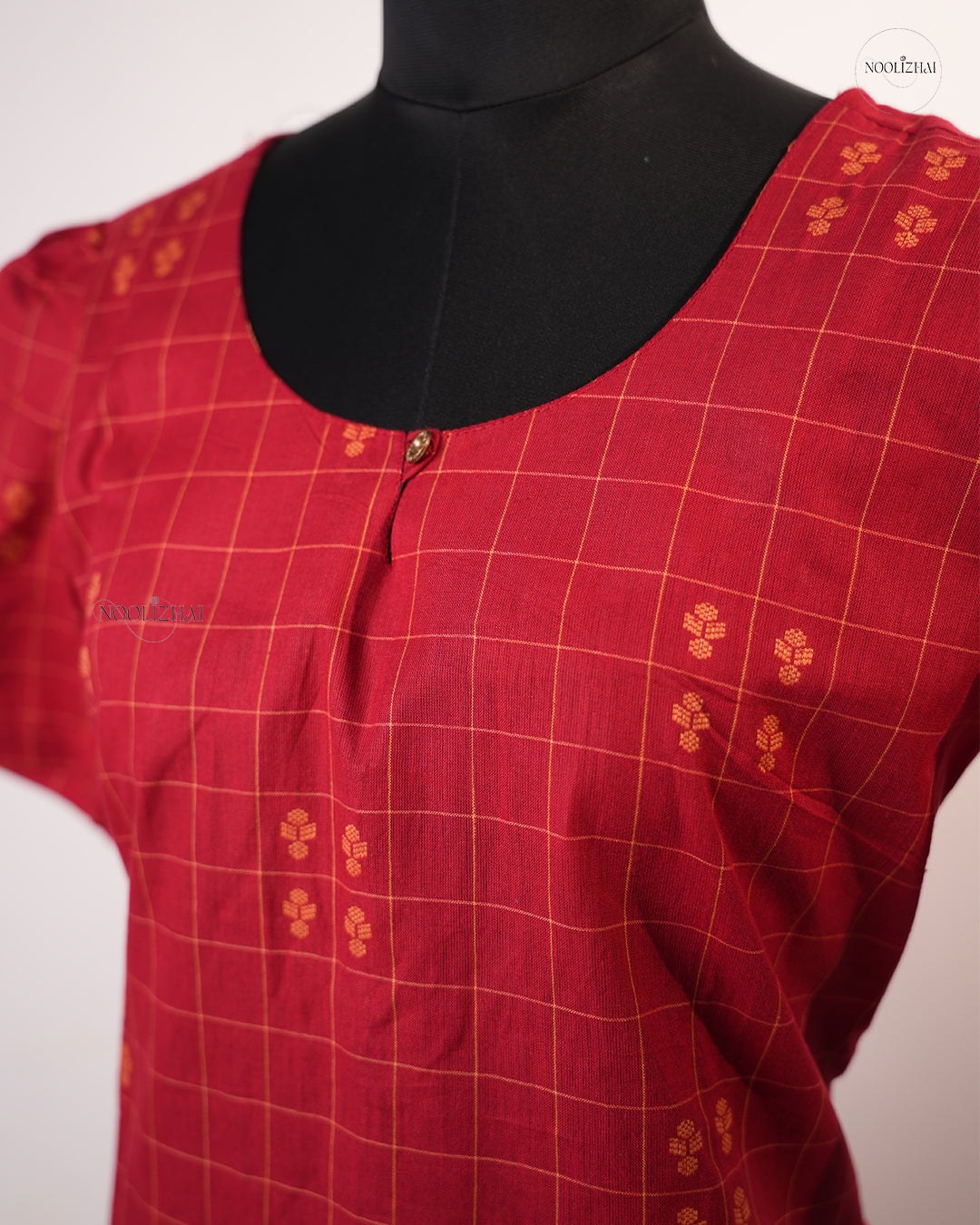 Red cotton coords set