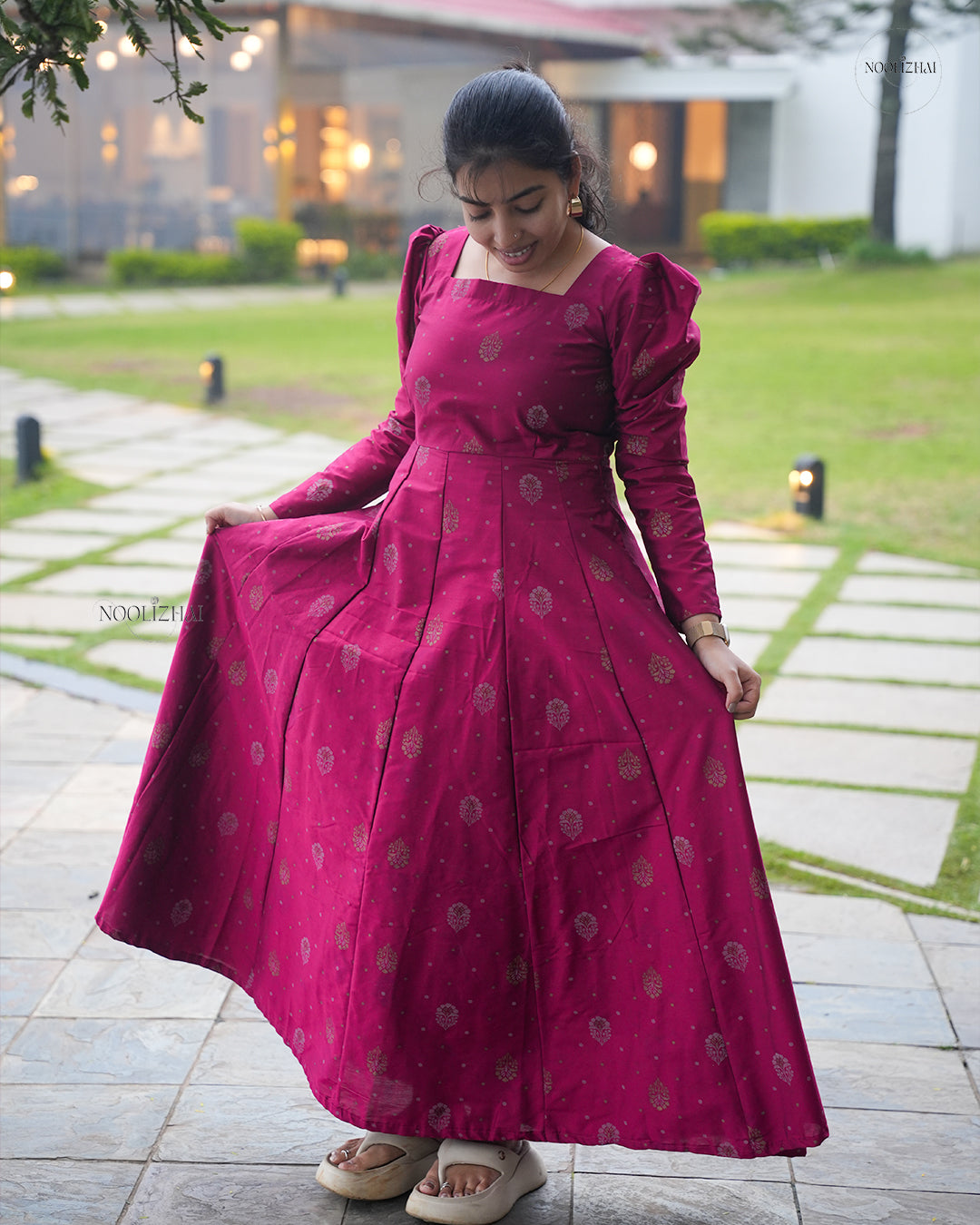 செம்பருத்தி - Bloom in Magenta
