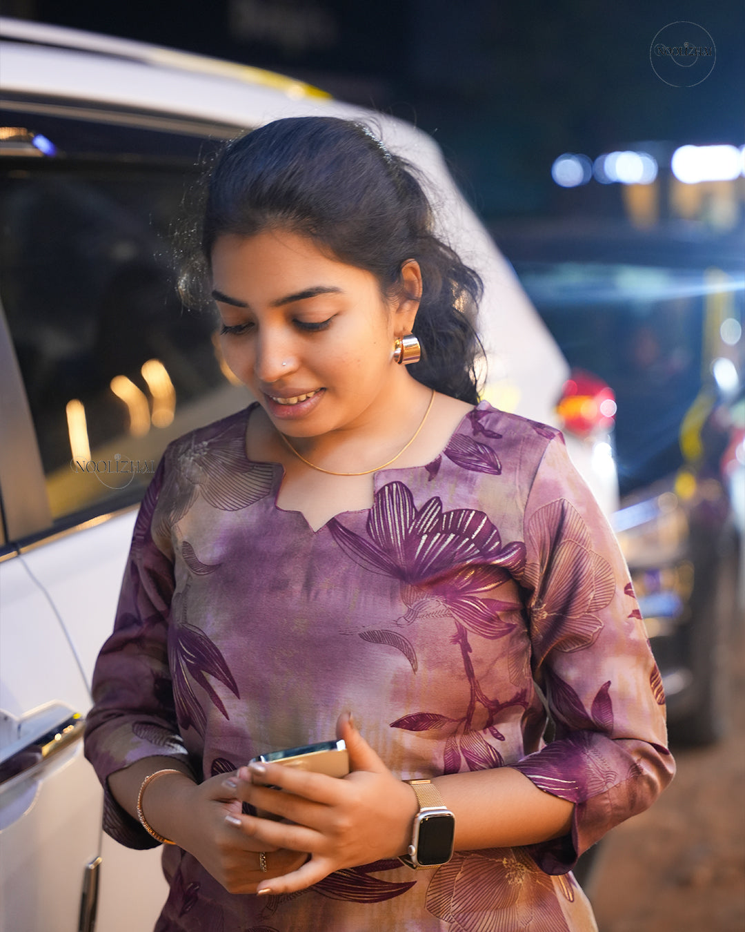 தாமரை நிழல் - Lotus Grace in Purple
