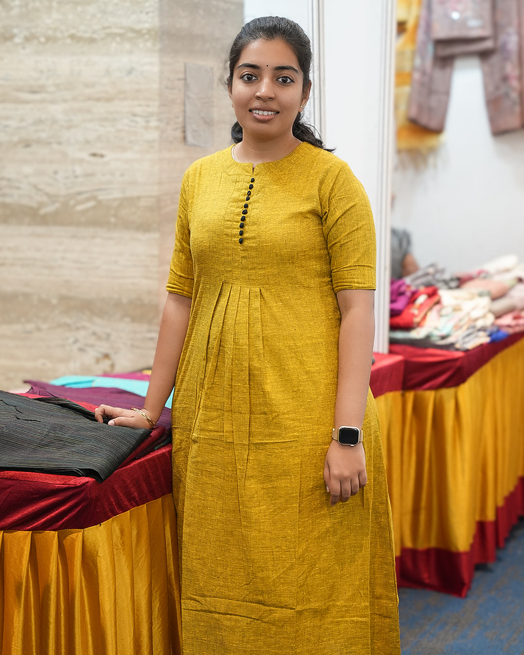 Yellow cotton Co-ords - comfortable and stylish
