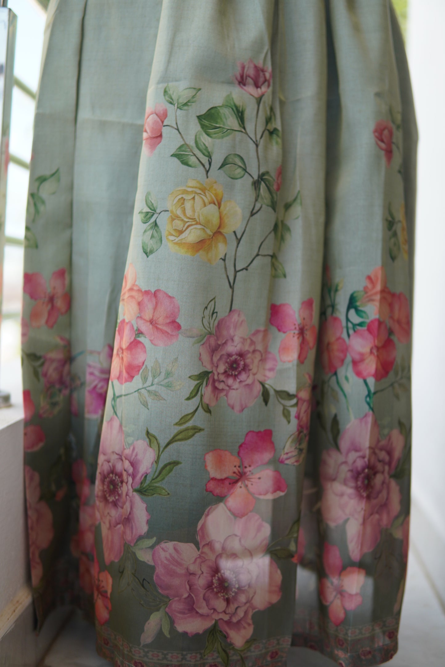 Garden of Dreams : Green long salwar