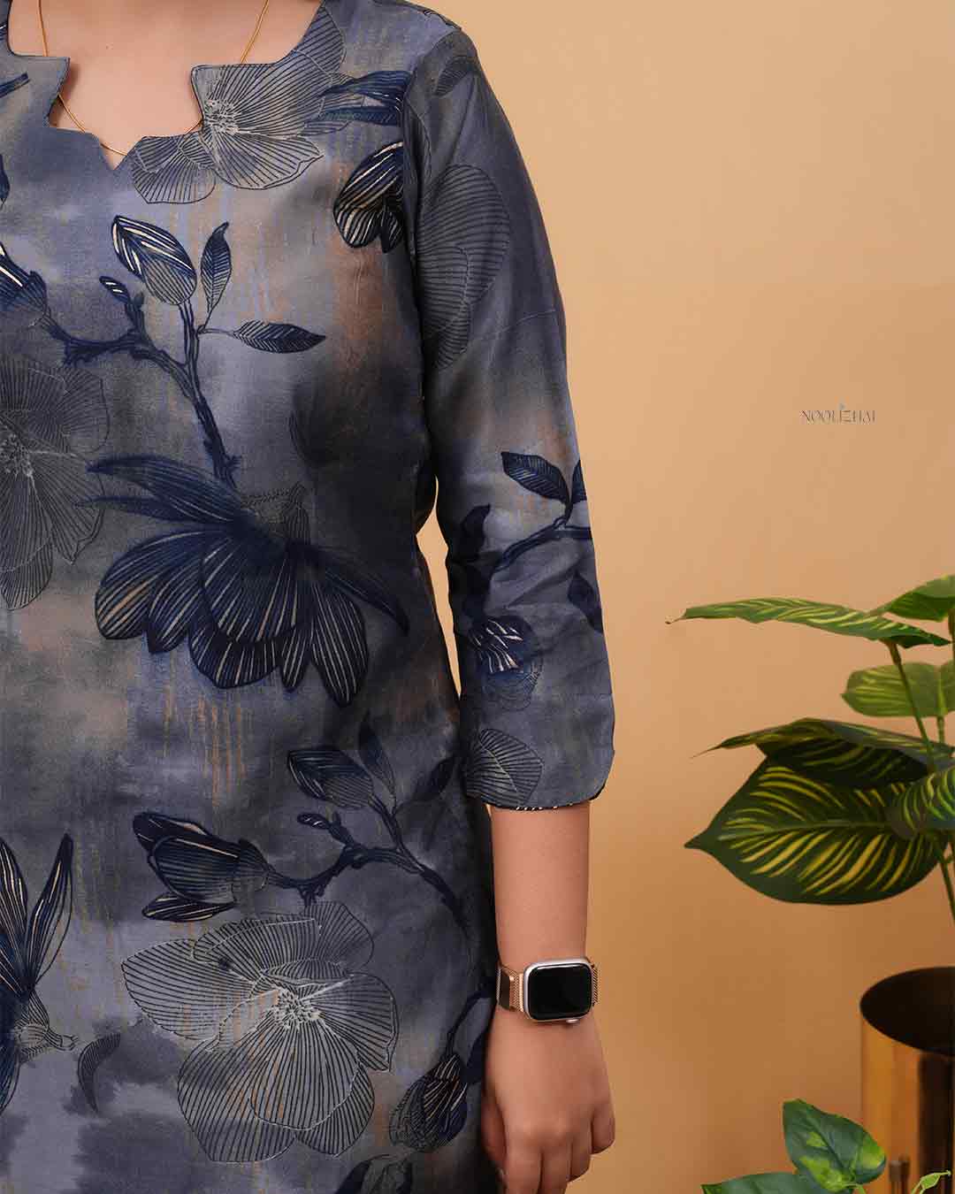 கடல் மலர் - Ocean bloom in Blue