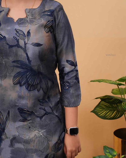 கடல் மலர் - Ocean bloom in Blue