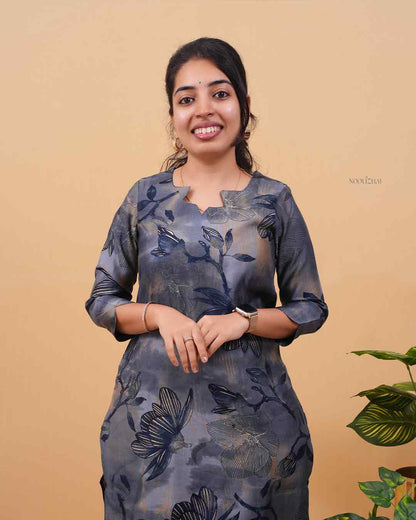 கடல் மலர் - Ocean bloom in Blue