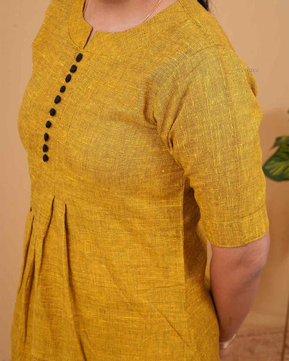 Yellow cotton Co-ords - comfortable and stylish