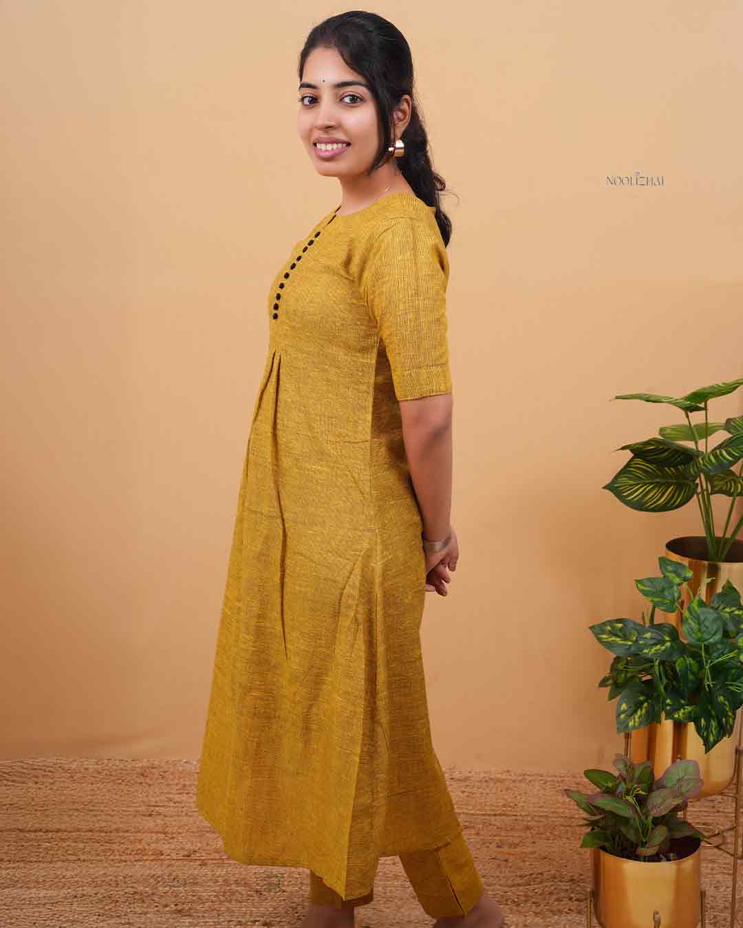 Yellow cotton Co-ords - comfortable and stylish