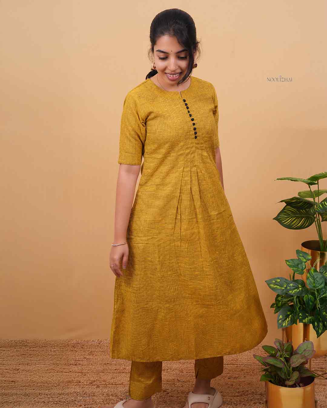 Yellow cotton Co-ords - comfortable and stylish