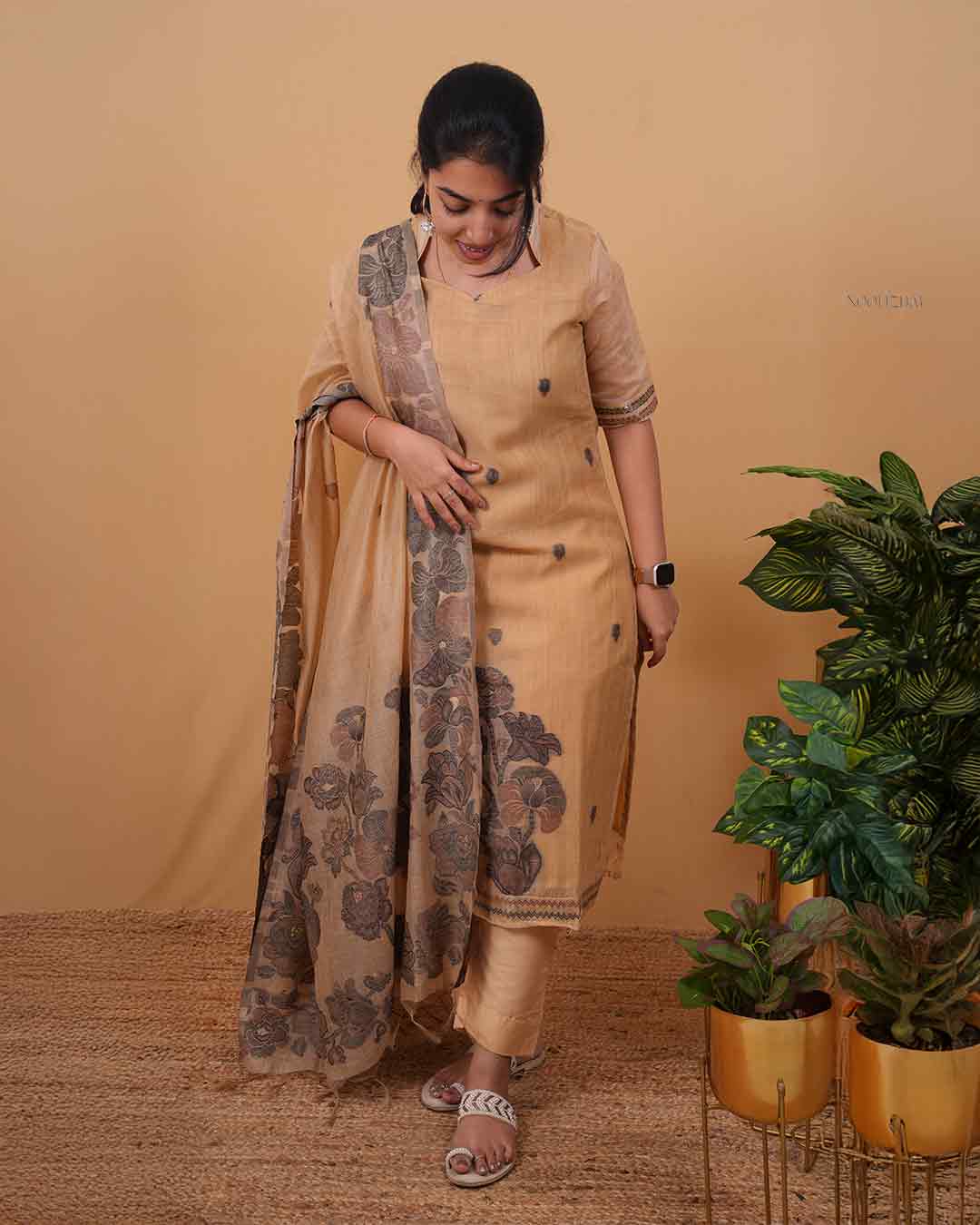 Vasudha collection (Beige)