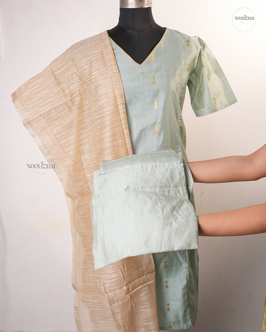 New grey salwar set