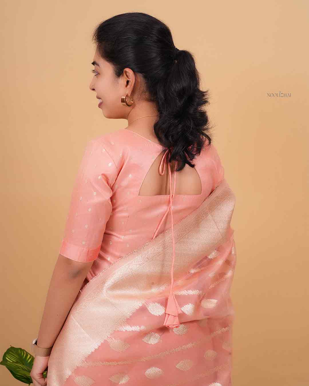 Peach Bloom Kurta Set
