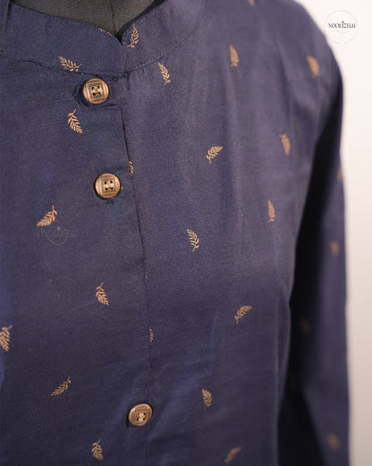 NAVY BLUE KURTI
