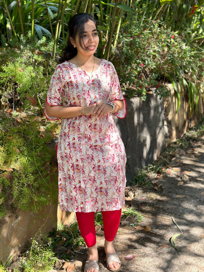 Floral Bliss - Red